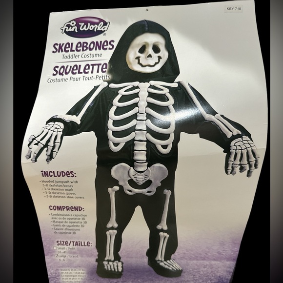 funworld  SKELEBONS COSTUME - Picture 2 of 2